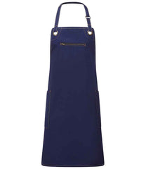 Premier Barley Contrast Stitch Bib Apron