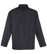Premier Unisex Long Sleeve Stud Front Chefs Jacket