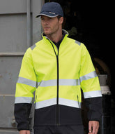 Result SafeGuard Printable Safety Soft Shell Jacket