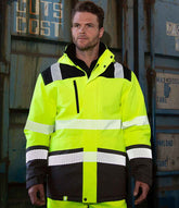 Result SafeGuard Extreme Tech Printable Soft Shell Safety Jacket