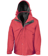 Result 3in1 Waterproof Zip and Clip Fleece Lined Jacket