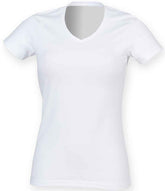 SF Clothing Ladies Feel Good Stretch V Neck TShirt