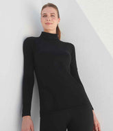 SF Clothing Ladies Feel Good Stretch Roll Neck TShirt