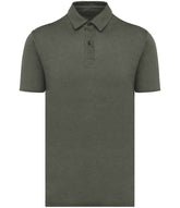 Spasso Knitted Linen Polo Shirt