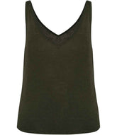 Spasso Ladies Linen Tank Top