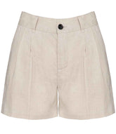 Spasso Ladies Linen Bermuda Shorts