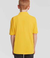 Fruit of the Loom Kids PolyCotton Piqu Polo Shirt