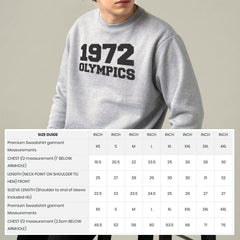 1972 Olympics Sweatshirt World Book Day Trunchbull Funny Fancy Costume Jumper