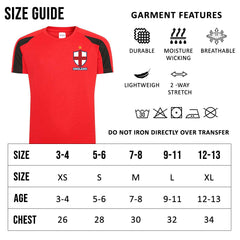 Childrens Personalised England Football Flag Badge Kits