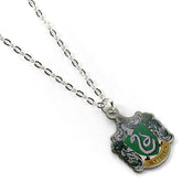 Harry Potter Silver Plated Necklace Slytherin