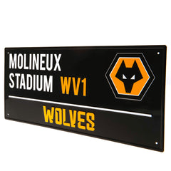 Wolverhampton Wanderers FC Colour Street Sign
