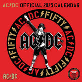 AC/DC Square Calendar 2025