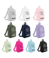 Personalised Girls Backpack Equestrian Bag Mini School PE Club Nursery Any Name Rucksack
