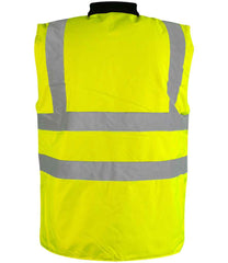 Warrior HiVis Reversible Bodywarmer