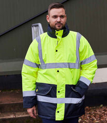 Warrior HiVis Contrast Traffic Jacket