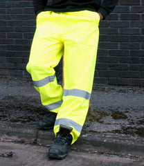 Warrior HiVis Overtrousers