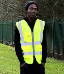 Warrior HiVis Executive Waistcoat