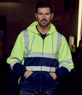 Yoko HiVis Zip Hoodie