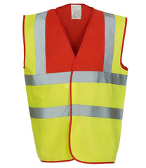 Yoko HiVis Two Band and Braces Waistcoat