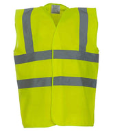 Yoko HiVis Two Band and Braces Waistcoat