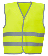 Yoko Kids HiVis Two Band Waistcoat
