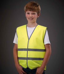 Yoko Kids HiVis Two Band Waistcoat