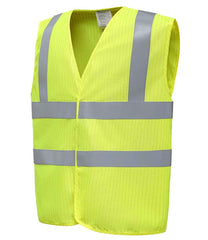 Yoko HiVis AntiStatic Flame Retardant Waistcoat