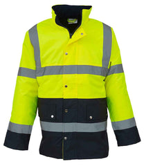 Yoko HiVis Two Tone Motorway Jacket