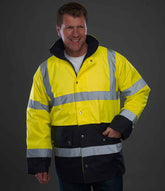 Yoko HiVis Two Tone Motorway Jacket