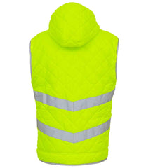 Yoko HiVis Kensington Hooded Gilet