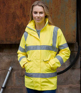 Yoko Ladies HiVis Executive Jacket