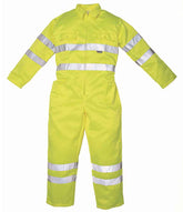 Yoko HiVis PolyCotton Coverall