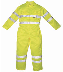 Yoko HiVis PolyCotton Coverall