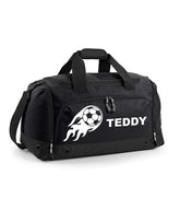 Personalised Football Holdall With Your Name Or Club Kids Boys Men Kit Bag