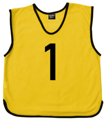 Personalised Custom Front and Back Football Bibs with Numbers