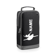 Personalised Gymnastics Dancing Girl Boot Bags Sports School PE Accessories Bag
