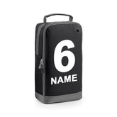 Personalised Any Numbe and Name Boot Bags Football Rugby Sports PE Gym Kit Bag