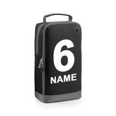 Personalised Any Numbe and Name Boot Bags Football Rugby Sports PE Gym Kit Bag