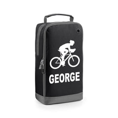 Personalised Any Name Cycling Boot Bags Sports School Gym PE Accessories Kit Bag