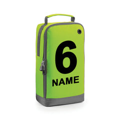 Personalised Any Numbe and Name Boot Bags Football Rugby Sports PE Gym Kit Bag
