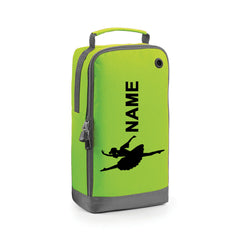 Personalised Gymnastics Dancing Girl Boot Bags Sports School PE Accessories Bag