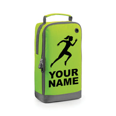 Personalised Running Boot Bags Women Girls Runner Sports Kit Bag