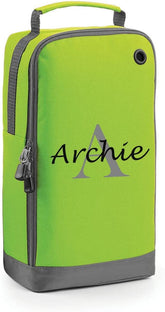 Personalised Initial Name Boot Bags Sports School Gym PE Accessories Customised Kit Bag