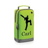 Personalised Childrens Cricket Boot Bag Kids Sports Gift Custom Shoe Bags