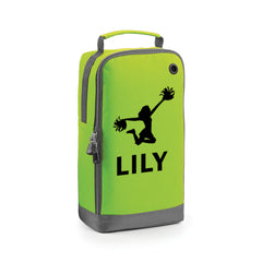 Personalised Any Name Gymnastics Cheerleader Dancer Boot Bags Sports Pe Kit Gift