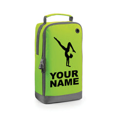 Personalised Any Name Gymnastics Boot Bags Dance Ballet Sports Pe Custom Kit Bag