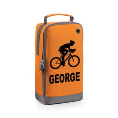 Personalised Any Name Cycling Boot Bags Sports School Gym PE Accessories Kit Bag