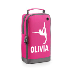 Personalised Any Name Gymnastics Boot Bags Dance Ballet Sports Pe Custom Kit Bag