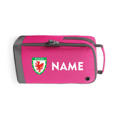 Personalised Wales Boot Bags Sports School Gym PE Accessories Customised Kit Bag