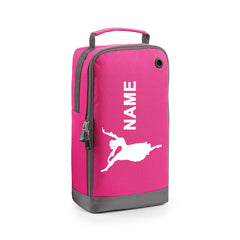 Personalised Gymnastics Ballerina Girl Boot Bags Dancing Sport School PE Kit Bag